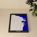 Romanshorn, Thụy Sĩ - Miniature 3D địa hình - Thumbnail 3