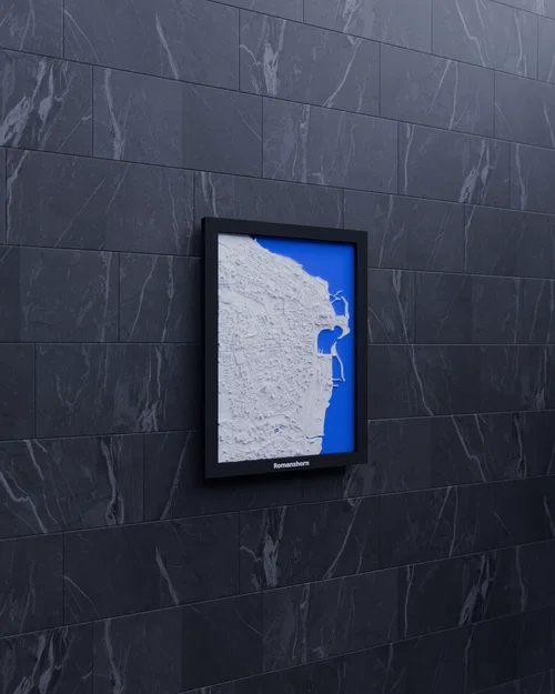 Romanshorn, Thụy Sĩ - Miniature 3D địa hình - Image 5