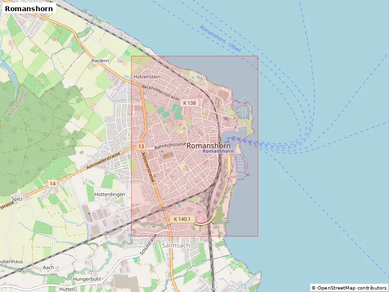 Romanshorn, Thụy Sĩ - Miniature 3D địa hình - Image 9