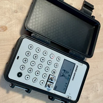 Hộp Case Rugged cho Pocket Operator Teenage Engineering ~ PO-X-Case