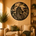 Tranh Treo Tường 2D Safari Zebra - Thumbnail 1