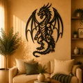 Tranh Treo Tường Rồng Fantasy 2D (Fantasy Dragon 2D Wall Art) - Thumbnail 1