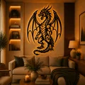 Tranh Treo Tường Rồng Fantasy 2D (Fantasy Dragon 2D Wall Art) - Thumbnail 2