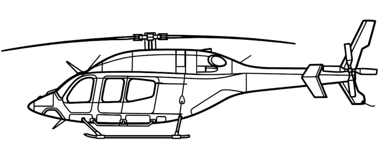 Mô hình treo tường Bell 429 Global Ranger - File in 3D nghệ thuật - Image 3
