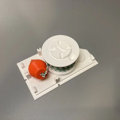 Hộp đo góc cho quả dọi (plumb bob) / Winkelmessgerät für Senklot