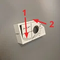 Hộp đo góc cho quả dọi (plumb bob) / Winkelmessgerät für Senklot - Thumbnail 5