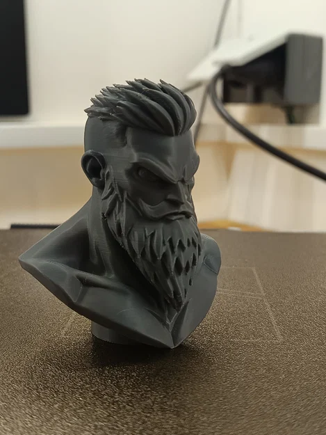 Mô hình tượng chiến binh Barber - Barber Warrior Bust độc đáo - Image 2