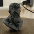 Mô hình tượng chiến binh Barber - Barber Warrior Bust độc đáo - Thumbnail 2