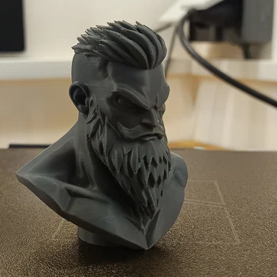 Mô hình tượng chiến binh Barber - Barber Warrior Bust độc đáo