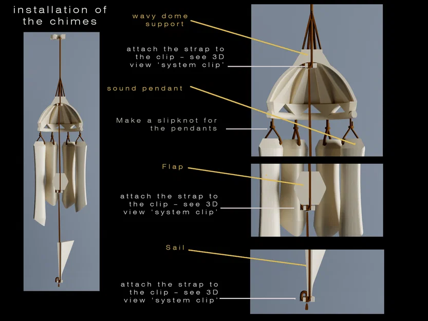 Chuông gió WIND CHIME « Feng Shui » - Image 3