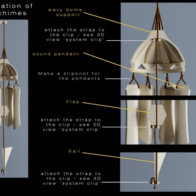 Chuông gió WIND CHIME « Feng Shui »