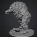 Mô hình Raging Yeti - Quái thú hung dữ cho game nhập vai - Thumbnail 2