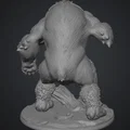 Mô hình Raging Yeti - Quái thú hung dữ cho game nhập vai - Thumbnail 3