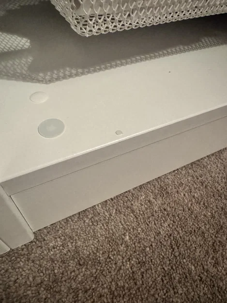 Nắp che lỗ 3mm cho tủ quần áo Ikea Pax thẩm mỹ và dễ in - Image 1