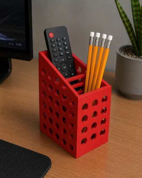 Khay Đựng Bút Và Điều Khiển Thông Minh In 3D Tiện Lợi - Image 1