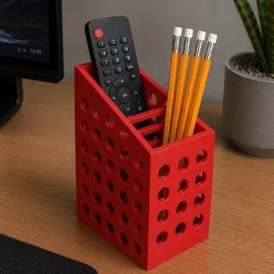 Khay Đựng Bút Và Điều Khiển Thông Minh In 3D Tiện Lợi