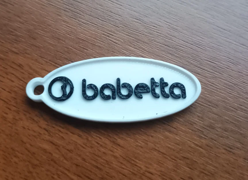 Móc khóa Babetta - Phụ kiện in 3D dành cho fan xe moto cổ - Image 1