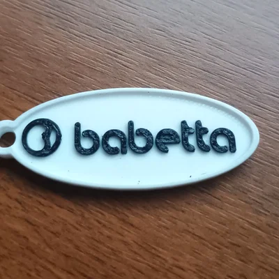 Móc khóa Babetta - Phụ kiện in 3D dành cho fan xe moto cổ