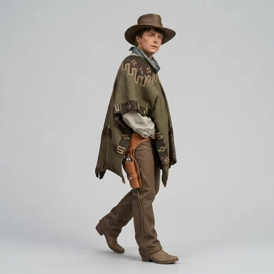 Mô hình 3D Marty McFly Back to the Future 3 để bàn độc đáo