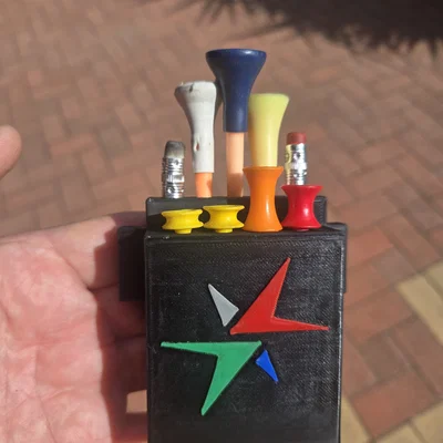 Tee Caddy cho xe đẩy golf MGI V2 (gắn vào Phone Holder)