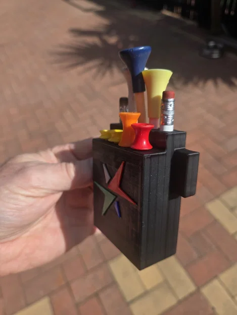 Tee Caddy cho xe đẩy golf MGI V2 (gắn vào Phone Holder) - Image 2