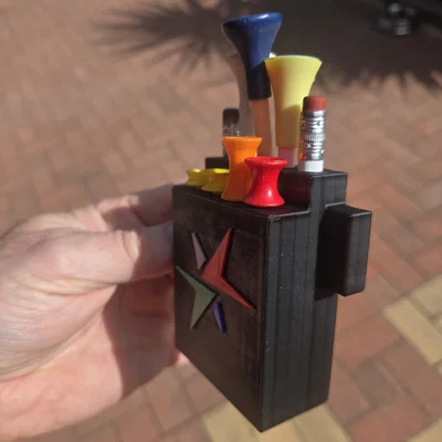 Tee Caddy cho xe đẩy golf MGI V2 (gắn vào Phone Holder)