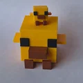 Móc Khóa Minecraft Baby Chicken - Thumbnail 3
