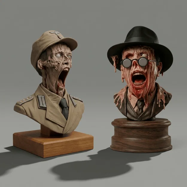 Mô hình tượng tan chảy Raiders of the Lost Ark - 3D Printing - Image 1
