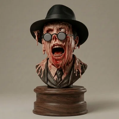 Mô hình tượng tan chảy Raiders of the Lost Ark - 3D Printing