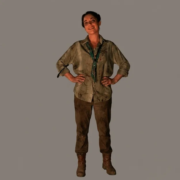 Mô hình 3D Marion Ravenwood - Raiders of the Lost Ark (1981) - Image 1