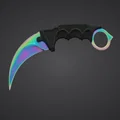 Dao Karambit Xám – Prop Lưỡi Cong Tactical - Thumbnail 1
