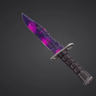 Dao Prop CS2 M9 Bayonet Galaxy Style (lưỡi tím)