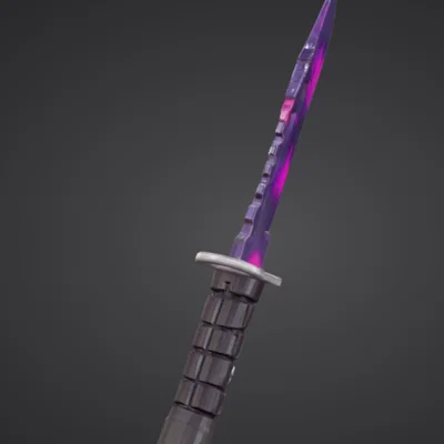 Dao Prop CS2 M9 Bayonet Galaxy Style (lưỡi tím)