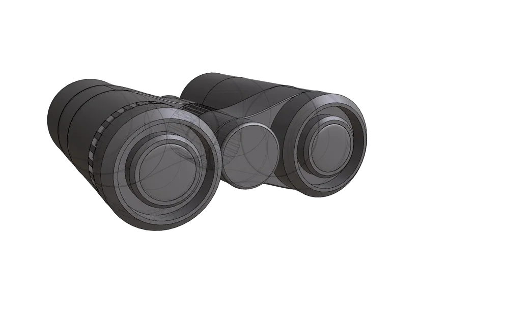 Ống nhòm chiến thuật dã chiến – Prop độ chi tiết cao - Image 2