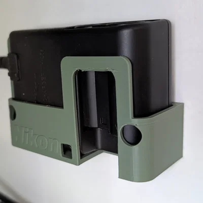 Giá treo tường 3D cho bộ sạc pin máy ảnh Nikon MH-25a