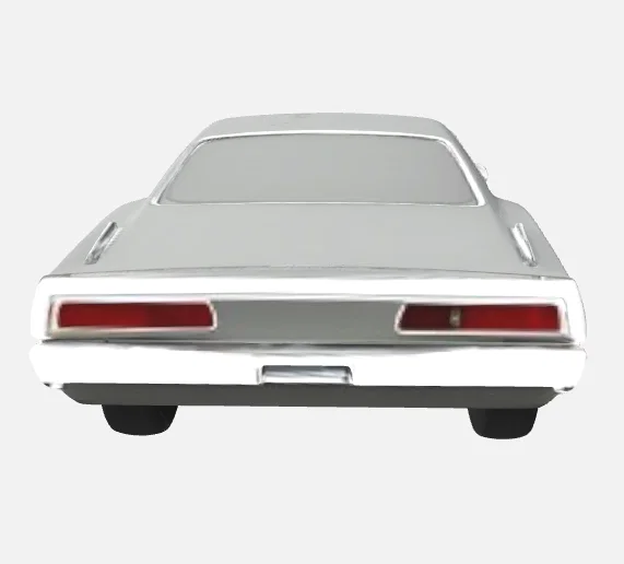 1970 Dodge Charger R/T — Mô hình xe cơ bắp cổ điển mini kèm Supercharger - Image 3