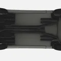 1970 Dodge Charger R/T — Mô hình xe cơ bắp cổ điển mini kèm Supercharger - Thumbnail 8