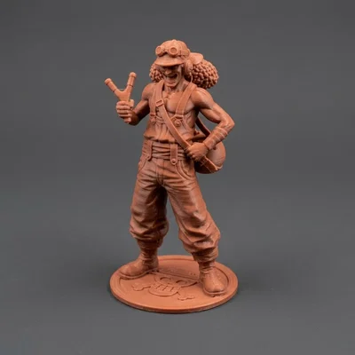 Tượng 3D Usop (One Piece) – mẫu in chi tiết 150mm