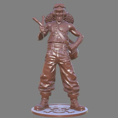 Tượng 3D Usop (One Piece) – mẫu in chi tiết 150mm