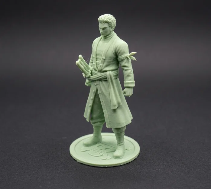 Roronoa Zoro (One Piece) – Mẫu 3D cao 150mm - Image 1
