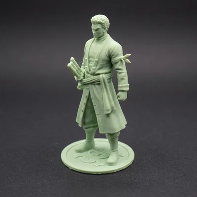 Roronoa Zoro (One Piece) – Mẫu 3D cao 150mm