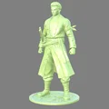 Roronoa Zoro (One Piece) – Mẫu 3D cao 150mm - Thumbnail 3