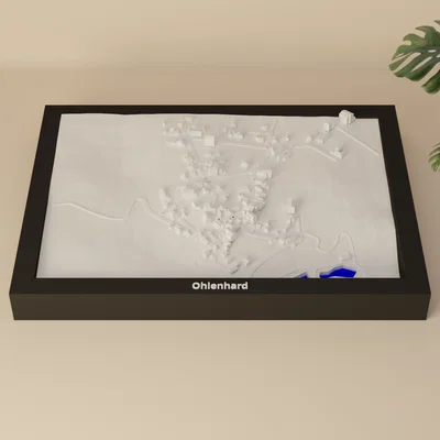 Ohlenhard, Đức - Mô hình 3D Miniature