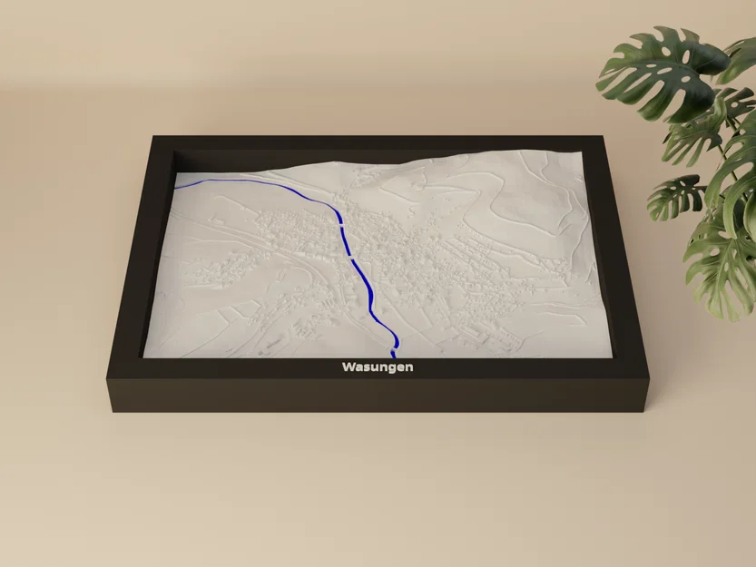 Wasungen, Đức - Mô hình thu nhỏ 3D - Image 1
