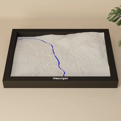 Wasungen, Đức - Mô hình thu nhỏ 3D