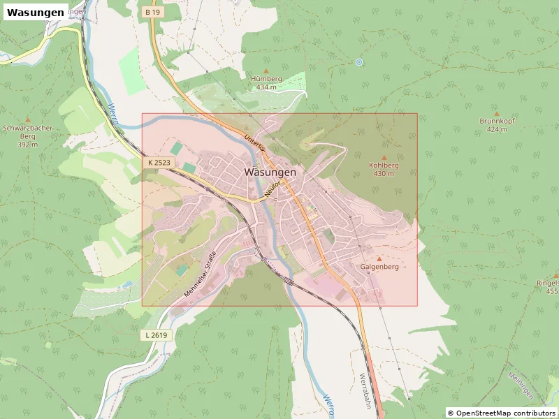 Wasungen, Đức - Mô hình thu nhỏ 3D - Image 9