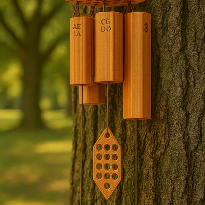 Honeycomb Chime – Chuông gió Tổ Ong in 3D
