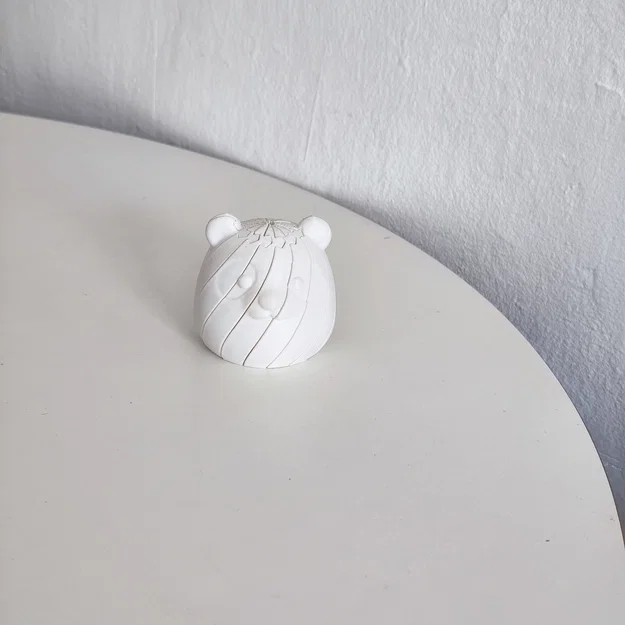 Cute Panda Slim Fidget – Gấu Trúc Fidget Print-in-Place Dễ In - Image 3