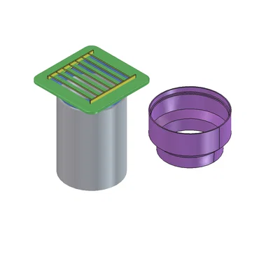 Bộ kit thông gió gắn tường & adapter cho máy lạnh di động (portable AC)