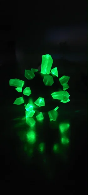 Artifact Compass STALKER (có LED) – mô hình in 3D - Image 1